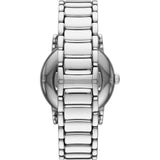 Emporio Armani Luigi Chronograph Skeleton Blue Dial Silver Steel Strap Watch For Men - AR60036 Buy Now By Emporio Armani
