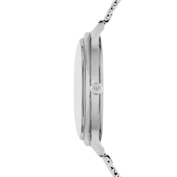 Emporio Armani Minimalist Quartz Blue Dial Silver Steel Strap Watch For Men - AR11571 Buy Now By Emporio Armani