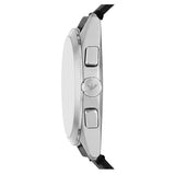 Emporio Armani Claudio Chronograph Black Dial Black Leather Strap Watch For Men - AR11542 Buy Now By Emporio Armani