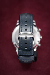 Emporio Armani Chronograph Blue Dial Blue Leather Strap Watch For Men - AR1889 Buy Now By Emporio Armani