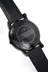 Emporio Armani Classic Black Dial Black Leather Strap Watch For Men - AR1732 Buy Now By Emporio Armani