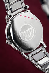 Emporio Armani Luigi Blue Dial Silver Steel Strap Watch For Men - AR11089 Buy Now By Emporio Armani
