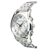 Emporio Armani Velente Chronograph Quartz Silver Dial Silver Steel Strap Watch For Men - AR1702 Buy Now By Emporio Armani