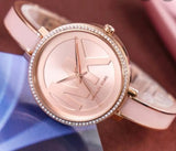 Michael Kors Jaryn Analog Rose Gold Dial Pink Steel Strap Watch For Women - MK4545 Buy Now By Michael Kors