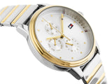 Tommy Hilfiger Blake Silver Dial Two Tone Steel Strap Watch for Women - 1781908 Buy Now By Tommy Hilfiger