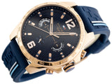 Tommy Hilfiger Decker Multifunction Blue Dial Blue Rubber Strap Watch for Men - 1791474 Buy Now By Tommy Hilfiger