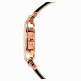 Swarovski Era Journey Chronograph Black Dial Black Leather Strap Watch for Women - 5295320 Buy Now By Swarovski