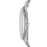 Fossil Jacqueline White Dial Silver Steel Strap Watch for Women - ES3433 Buy Now By Fossil