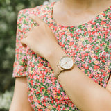 Fossil Jacqueline White Dial Brown Leather Strap Watch for Women - ES3487 Buy Now By Fossil
