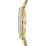 Fossil Jacqueline Gold Dial Gold Steel Strap Watch for Women - ES3547 Buy Now By Fossil