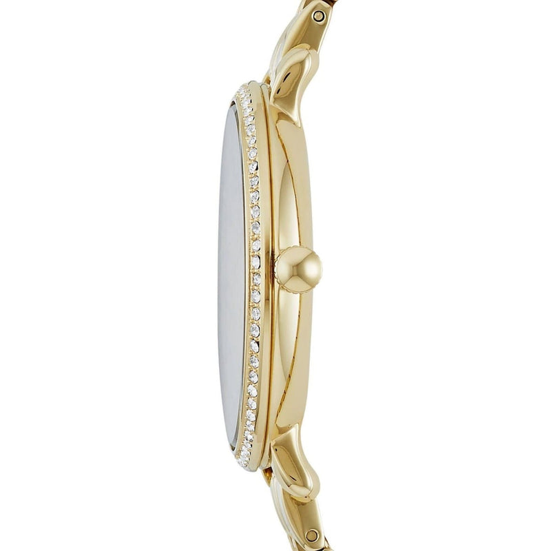 Fossil Jacqueline Gold Dial Gold Steel Strap Watch for Women - ES3547 Buy Now By Fossil