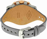 Fossil Original Boyfriend White Dial Light Blue Leather Strap Watch for Women - ES4045 Buy Now By Fossil
