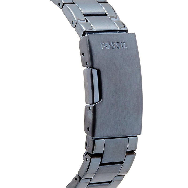 Fossil Riley Quartz Blue Dial Blue Steel Strap Watch for Women - ES4294 Buy Now By Fossil