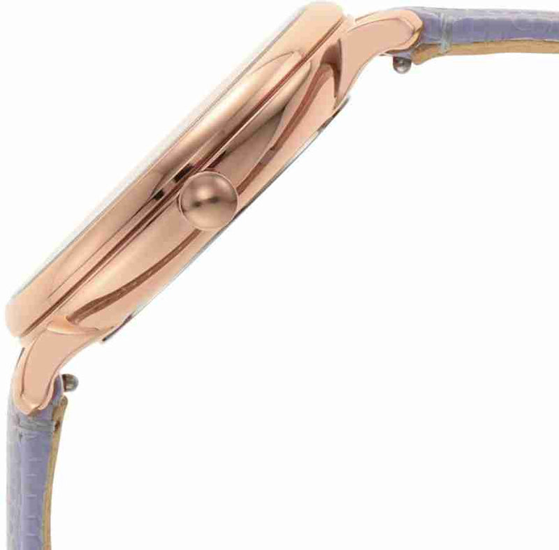 Shop Fossil Jacqueline Purple Dial Purple Leather Strap Watch for Women - ES4814 in USA