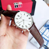 Tissot T Classic Everytime White Dial Brown Leather Strap Watch For Men - T109.410.16.033.00 Buy Now By Tissot