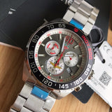 Tag Heuer Formula 1 Indy 500 Special Edition Black Dial Silver Steel Strap Watch for Men - CAZ101V.BA0842 Buy Now By Tag Heuer