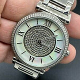 Michael Kors Caitlin Crystal Dial Silver Steel Strap Watch for Women - MK3331 Buy Now By Michael Kors