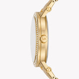 Michael Kors Quartz Blue Dial Gold Steel Strap Watch for Men - MKO1048 Buy Now By Michael Kors
