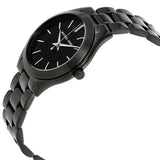 Michael Kors Mini Slim Runway Black Dial Black Steel Strap Watch for Women - MK3587 Buy Now By Michael Kors