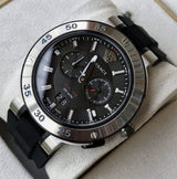 Versace V Extreme Chronograph Black Tone Dial Black Rubber Strap Watch for Men - VCN020017 Buy Now By Versace