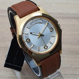 Marc Jacobs Baby Dave White Dial Brown Leather Strap Watch for Women - MBM1261 Buy Now By Marc Jacobs