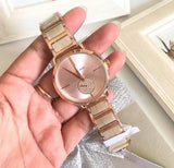 Michael Kors Portia Quartz Rose Gold Dial Rose Gold Steel Strap Watch For Women - MK3678 Buy Now By Michael Kors