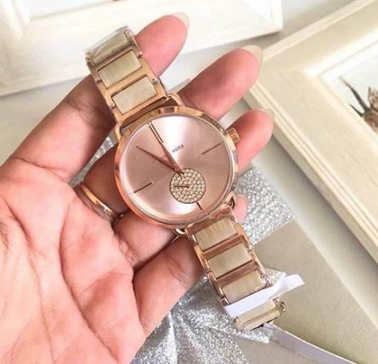Michael Kors Portia Quartz Rose Gold Dial Rose Gold Steel Strap Watch For Women - MK3678 Buy Now By Michael Kors
