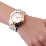 Marc Jacobs Amy Silver Dial Two Tone Steel Strap Watch for Women - MBM3194 Buy Now By Marc Jacobs