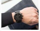 Emporio Armani Luigi Ceramic Chronograph Black Dial Black Strap Watch For Men - AR1509 Buy Now By Emporio Armani