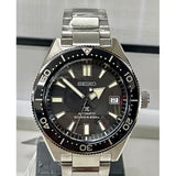 Shop Seiko Prospex Automatic Diver Black Dial Silver Steel Strap Watch For Men - SPB051J1 in USA
