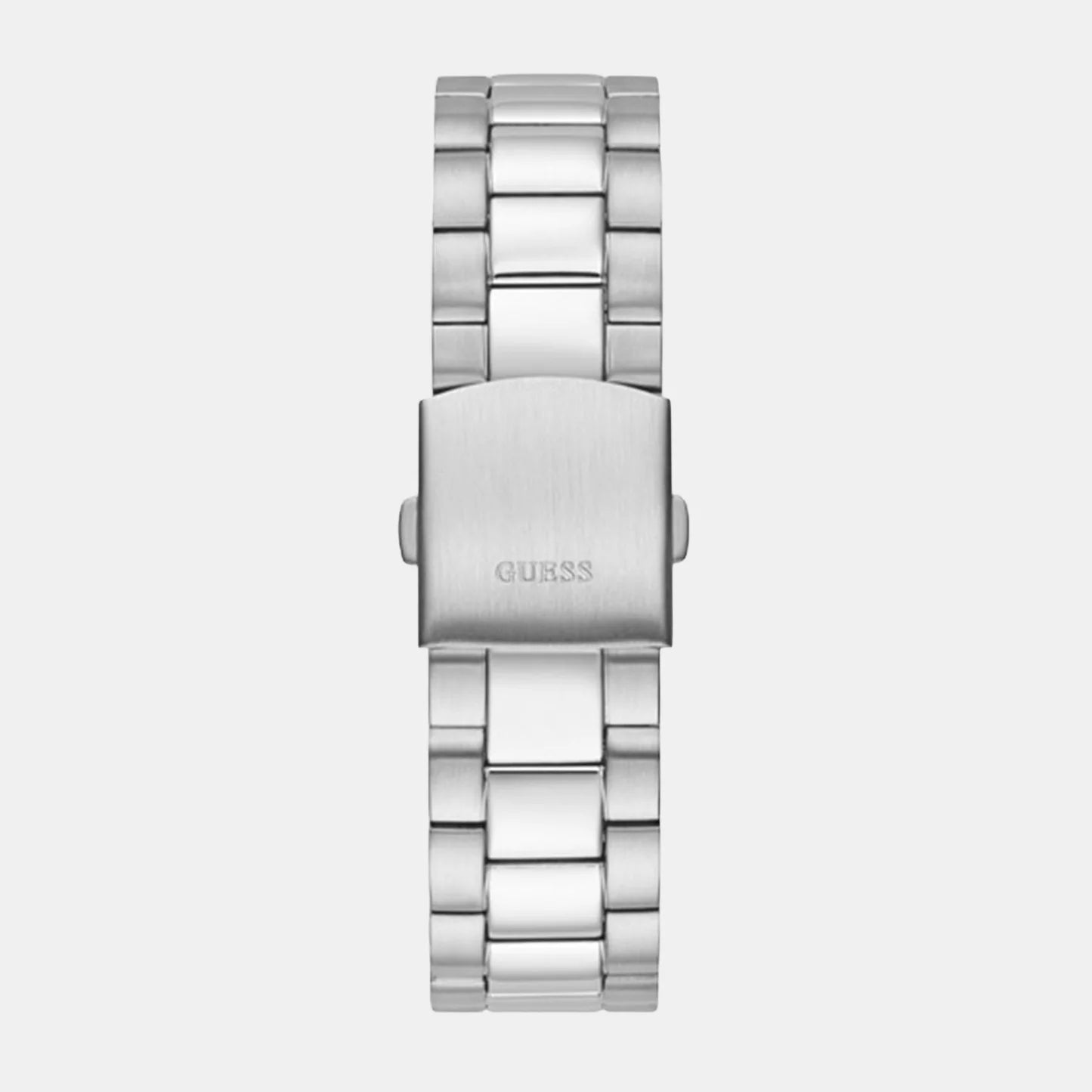 Guess Connoisseur Silver Dial Silver Steel Strap Watch for Men - GW0265G6
