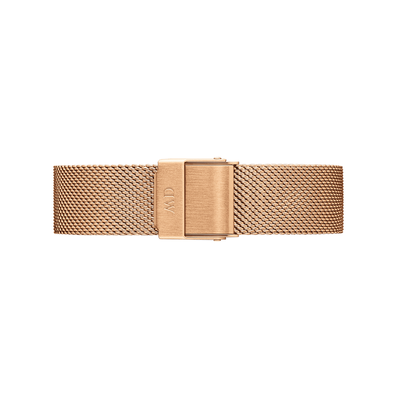 Daniel Wellington Petite Melrose White Dial Rose Gold Mesh Strap Watch For Women - DW00100305 Buy Now By Daniel Wellington