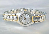 Bulova Classic White Dial Two Tone Steel Strap Watch for Women - 98T84 Buy Now By Bulova