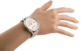 Shop Tommy Hilfiger Carly White Dial Silver Stainless Steel Strap Watch for Women - 1781787 in USA