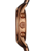Emporio Armani Sportivo Chronograph Brown Dial Brown Silicone Strap Watch For Men - AR5891 Buy Now By Emporio Armani