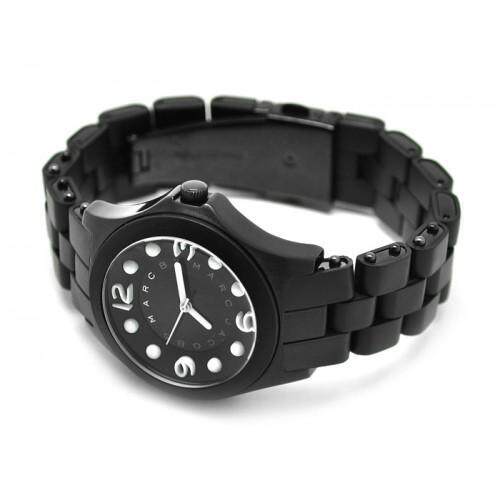 Marc Jacobs Pelly Black Dial Black Silicone Strap Watch for Women - MBM2507 Buy Now By Marc Jacobs