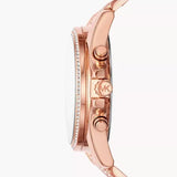 Michael Kors Whitney Chronograph Rose Gold Dial Rose Gold Steel Strap Watch For Women - MK6730 Buy Now By Michael Kors