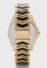 Michael Kors Whitney Quartz Black Dial Two Tone Steel Strap Watch For Women - MK6743 Buy Now By Michael Kors