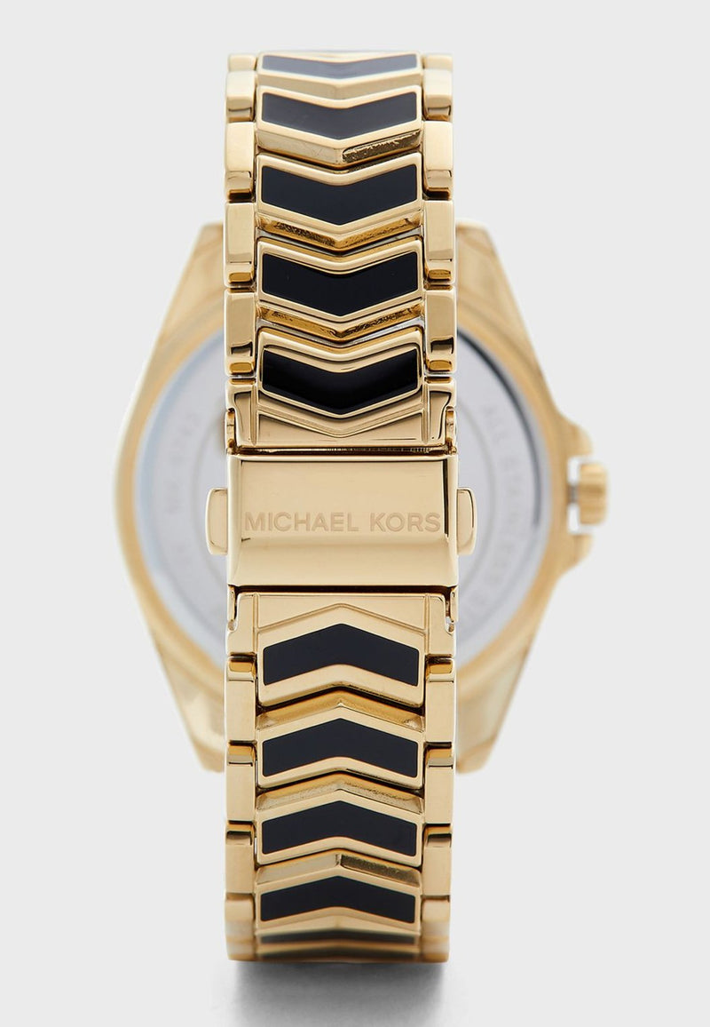 Michael Kors Whitney Quartz Black Dial Two Tone Steel Strap Watch For Women - MK6743 Buy Now By Michael Kors