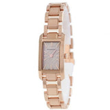 Shop Burberry Heritage Rose Gold Dial Rose Gold Steel Strap Watch For Women - BU9602 in USA