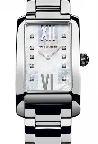 Maurice Lacroix Fiaba Mother of Pearl Dial Silver Steel Strap Watch for Women - FA2164-SS002-170 Buy Now By Maurice Lacroix