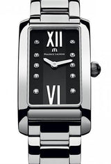 Maurice Lacroix Fiaba Black Dial Silver Steel Strap Watch for Women - FA2164-SS002-350 Buy Now By Maurice Lacroix