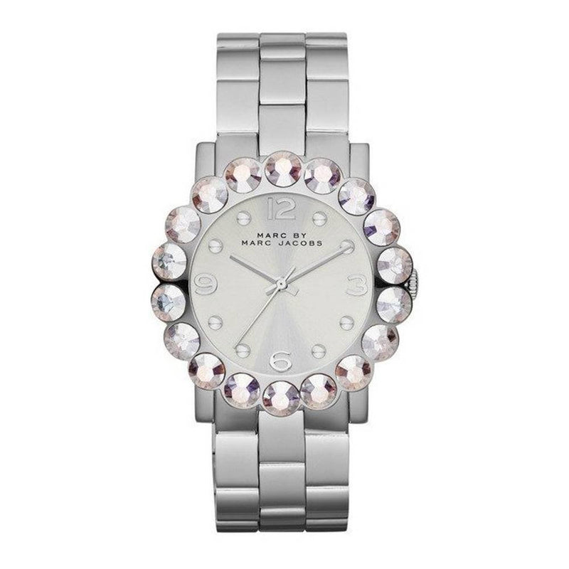 Marc Jacobs Amy Silver Dial Silver Steel Strap Watch for Women - MBM3222 Buy Now By Marc Jacobs