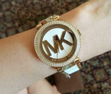 Michael Kors Parker White Dial Two Tone Steel Strap Watch for Women - MK6313 Buy Now By Michael Kors