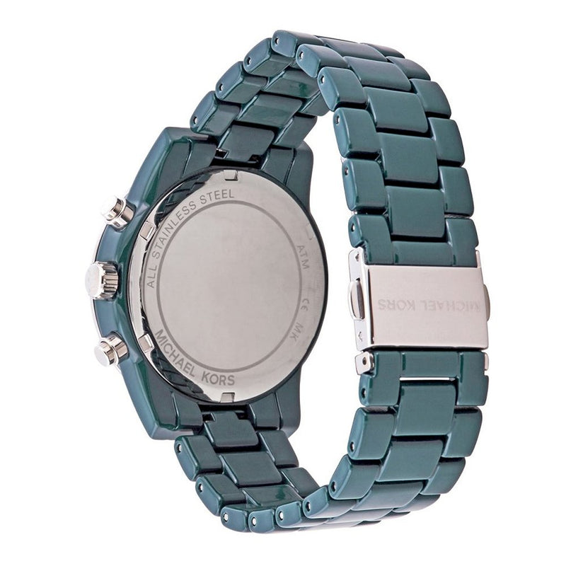 Michael Kors Bradshaw Chronograph Blue Dial Blue Steel Strap Watch For Men - MK6722 Buy Now By Michael Kors