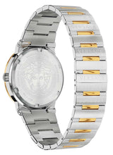 Versace Greca Green Dial Silver Steel Strap Watch for Men - VEVI00420 Buy Now By Versace