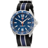 Tag Heuer Formula 1 Quartz Blue Dial Two Tone NATO Strap Watch for Men - WAZ1010.FC8197 Buy Now By Tag Heuer
