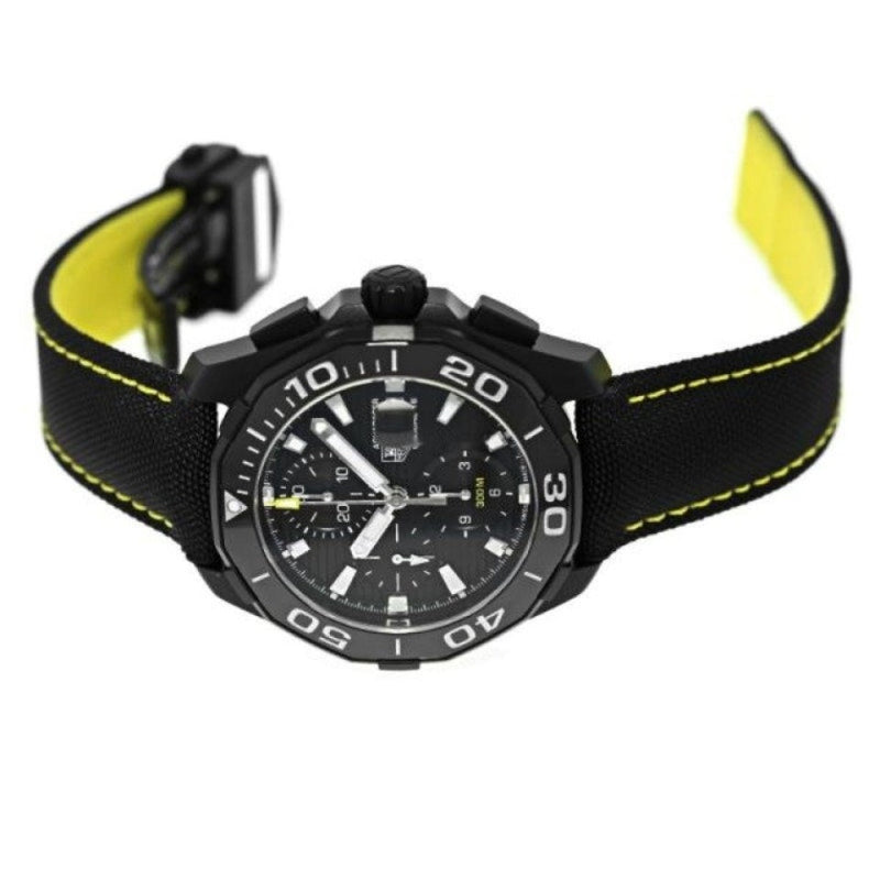 Tag Heuer Aquaracer PVD Black Dial Watch for Men - CAY218A.FC6361 Buy Now By Tag Heuer