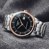 Tissot Luxury Powermatic 80 Black Dial Silver Steel Strap Watch For Men - T086.407.22.051.00 Buy Now By Tissot