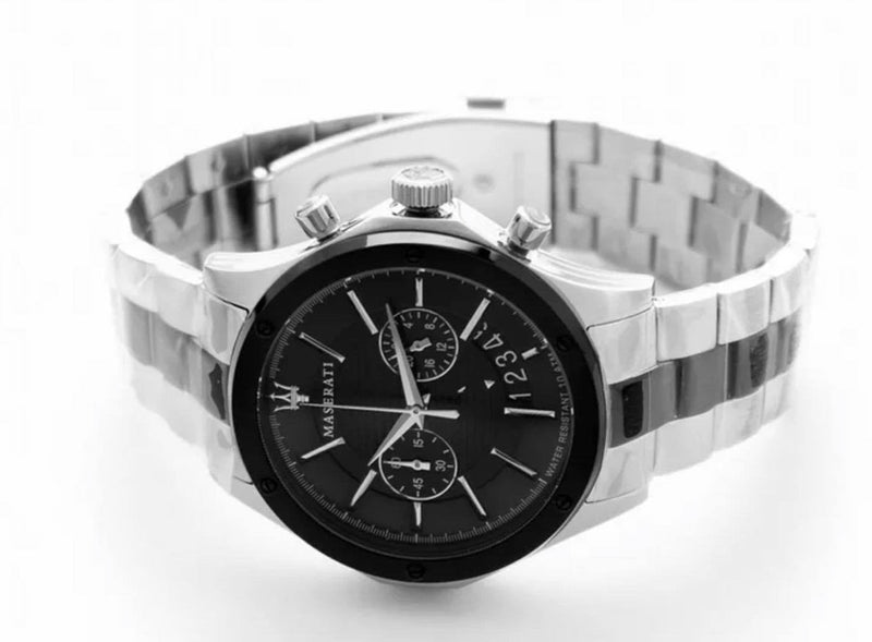 Maserati Circuito Chronograph Black Dial Two Tone Steel Strap Watch For Men - R8873627003 Buy Now By Maserati